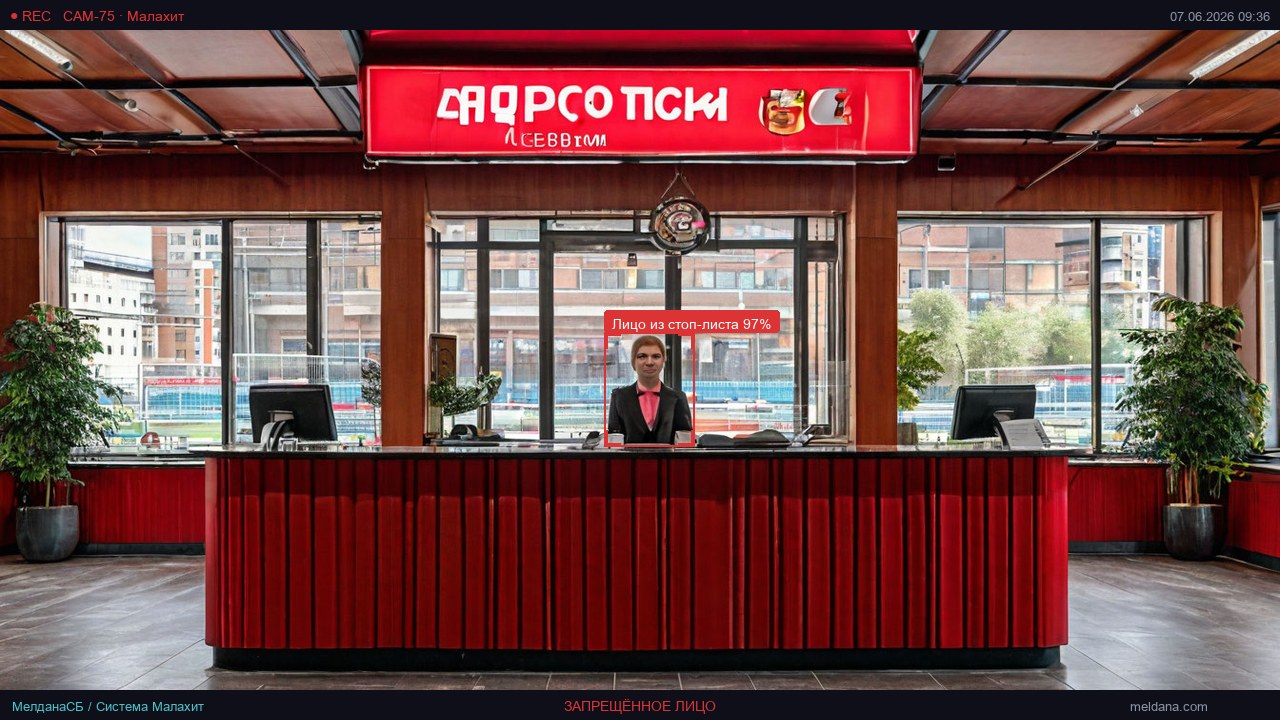 Детекция запрещённых лиц на стадионе в Калининграде — от 4 200 ₽/стадион/мес