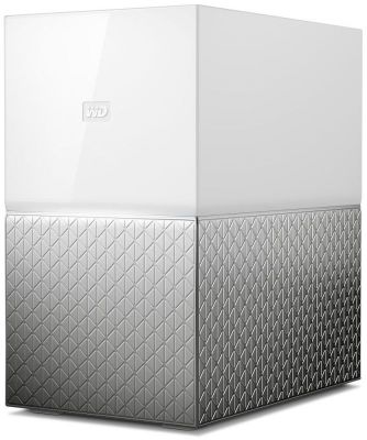 Сетевое хранилище NAS WD Original 8Tb WDBMUT0080JWT-EESN My Cloud Home Duo 2xDisk 2-bay 