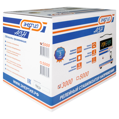 Стабилизатор Энергия АСН - 3000 